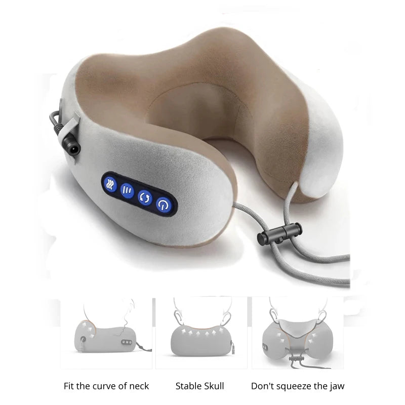 Smart neck massager