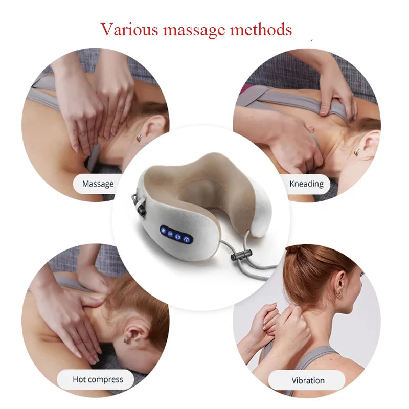 Smart neck massager