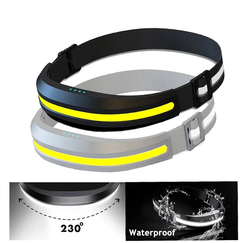 Powerful ultralight LED headlamp