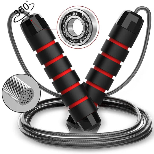 Adjustable Tangle-Free Speed Wire Jump Rope